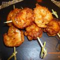 Beignets de Crevettes au Tandoori
