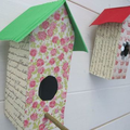 Fabriquer une cabane à oiseau avec une brick en carton