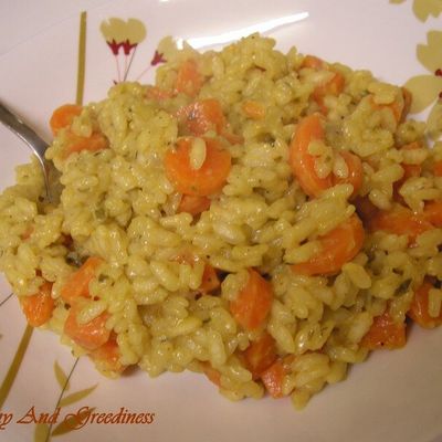 Rissoto carottes curry