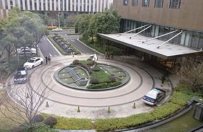 Rond-point à Shangai (Chine)