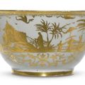 A Meissen Hausmaler waste bowl, circa 1725