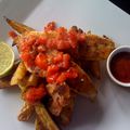 Caribean fish and chips...