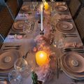 Ma table de réveillon La vie en rose