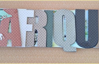 Mini -album fantaisie AFRIQUE