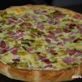 quiche poireaux-jambon 