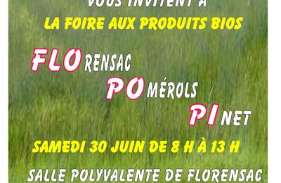 FOIRE AUX PRODUITS BIOS 30.06.2018