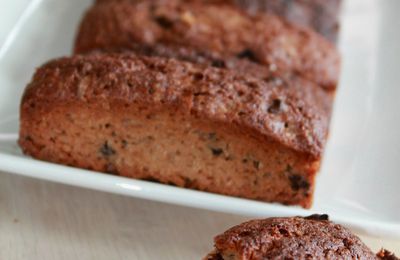 Mini cake à la farine de chataigne et aux pépites de chocolat