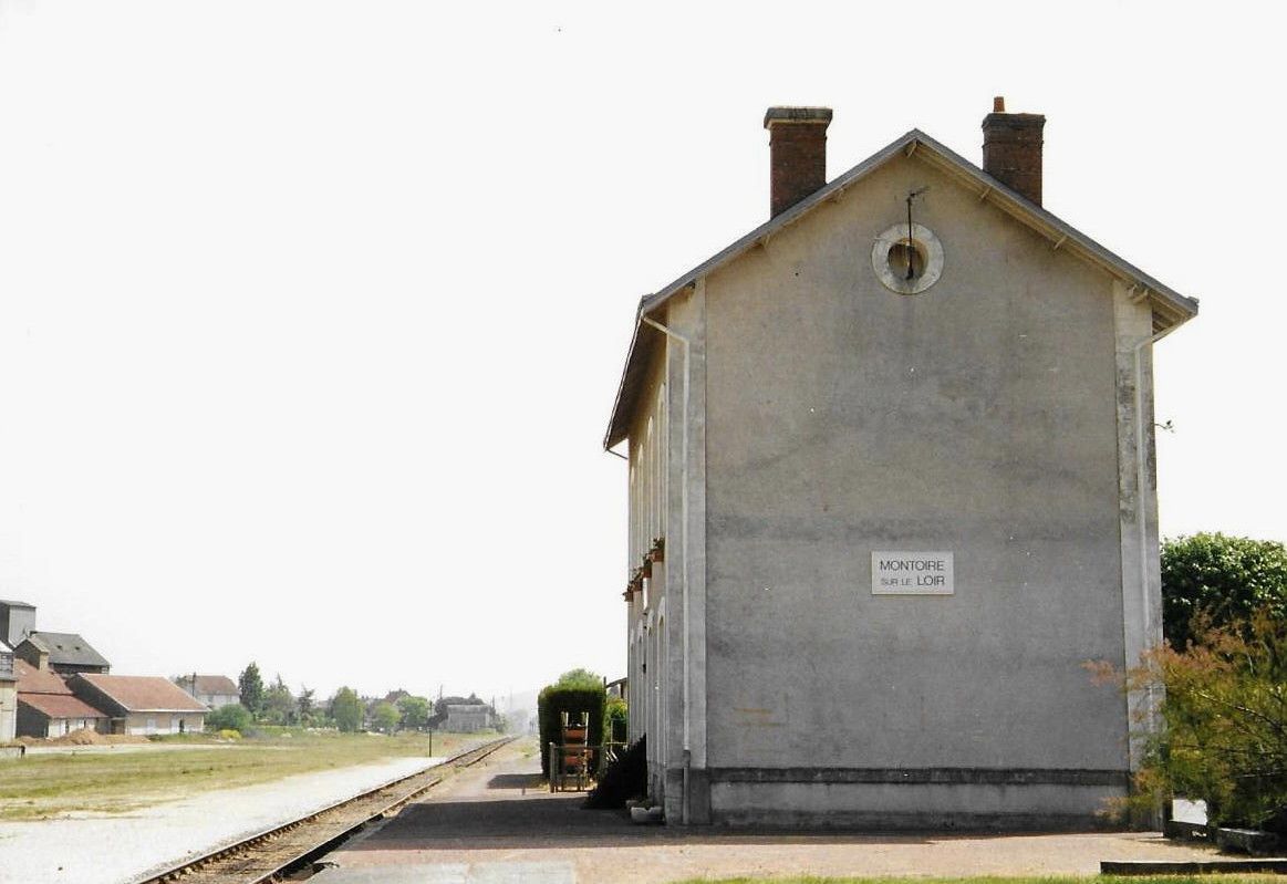 Montoir-sur-le-Loir, la gare (41)