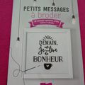 Petits messages à Broder # 1