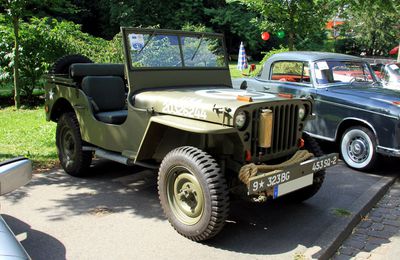 La Willys type MB de 1943 (34ème Internationales Oldtimer meeting de Baden-Baden)