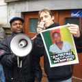 Belgique,Affaire Vanessa: Des manifestants expriment leur douleur devant l’ambassade du Cameroun à Bruxelles