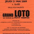 L'affiche pour le loto
