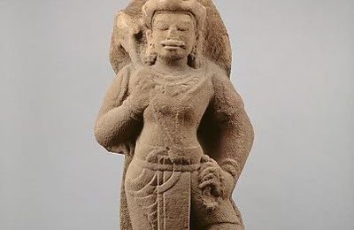 Standing Shiva or Temple Guardian (Dvarapala). Vietnam (Champa), ca. first half of the 10th century.