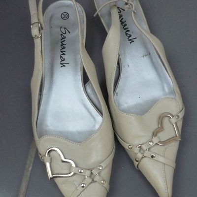 Escarpins beige