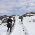 Gouffre Etchar transformé en rando neige