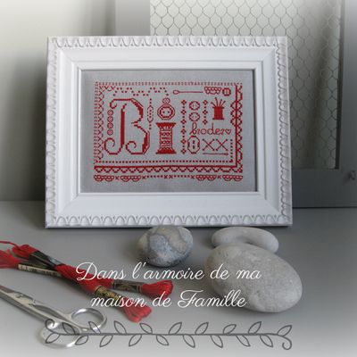 Les dernières nouveautés ... les fiches/grilles à broder