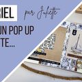 Vidéo Juliette Scraplife : pop up cachette