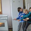 Quelques photos des TAP : Acrosport, cuisine et teuf dans la boîte d'oeufs!