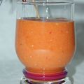 Smoothie fraises/ mangue