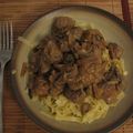 Boeuf Stroganoff