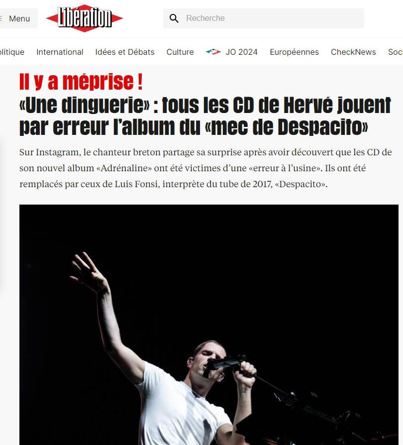 Nouveau CD