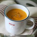 Velouté de carottes et fenouil au cumin