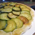 Tatin de Courgettes à l'Origan