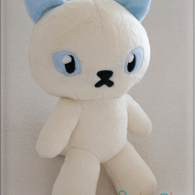 Standing cat plush
