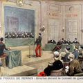 Dreyfus - sa vie quotidienne aux Îles du Salut, à partir de la mise aux fers. Le dénouement.