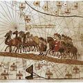Les pâtes alimentaires. Le voyage à pâtes. Entre 1271-1295.
