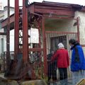 Installation de l' échafaudage et récupération de barlotières manquantes dans une immense usine