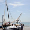 28 juin 2009 : les Olonnois débarquent sur la plage des Sables d'Olonne.