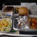 mon repas dans l avion