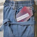 Mini-album avec un vieux jeans