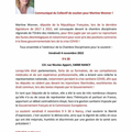 Collectif de soutien pour Martine Wonner convoquée devant le chambre disciplinaire régionale de l'ordre des médecins