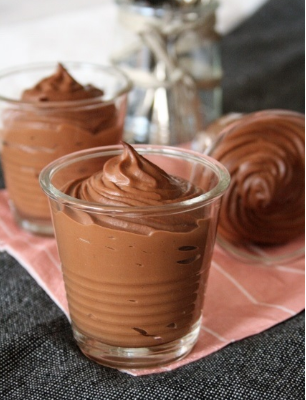 Crème au chocolat à la patate douce { sans gluten, sans lait, sans œufs }