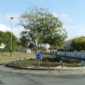 Rond-point à Périgny