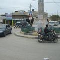 Rond-point à Umm Quaïs (Jordanie)