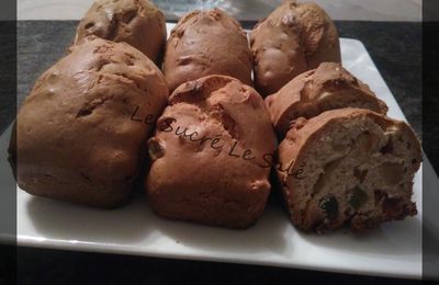 THERMOMIX : Cake fruits confits 