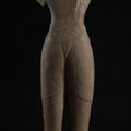 A sandstone torso of a male deity, Cambodia, Baphuon style, 11th century