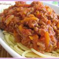 Spaghetti bolognaise - un classique!