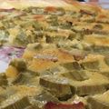 Une tarte à la rhubarbe toute simple ça vous dit ?