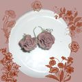 Boucles d'oreilles "Rose"