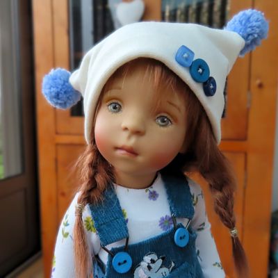 Colette en salopette