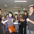 bc) Visite des professeurs et bibliothécaires japonais 