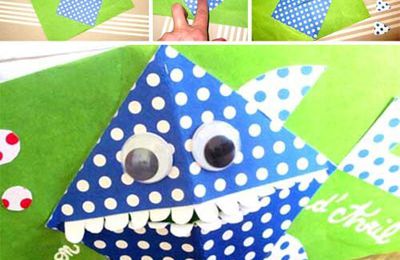 ¨°o.O Carte Pop-Up Poisson d’Avril / April Pop-Up Fool Fish Card O.o°¨