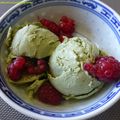 Glace au thé matcha (sans sorbetière et sans oeufs)