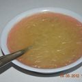 soupe de vermicelle de soja