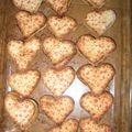 Biscuits de Saint Valentin, décor scrapcooking