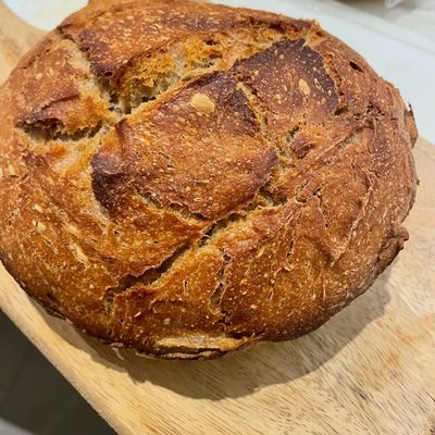 Pain au levain, cuisson en cocotte